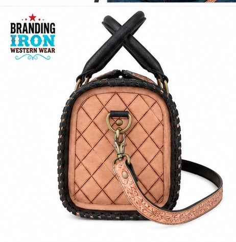 High Stakes Speedy | Tooled Western Leather Handbag
