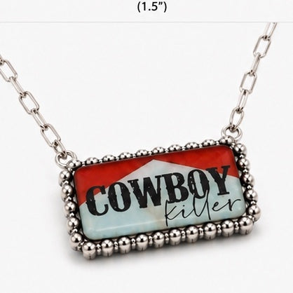 Cowboy Killer Necklace | Western Cowgirl Jewelry