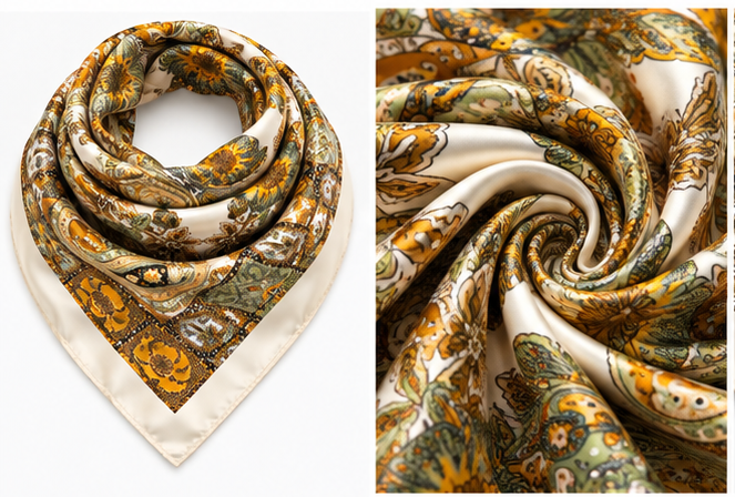Sagebrush Bloom Western Wild Rag | Branding Iron Western Wear