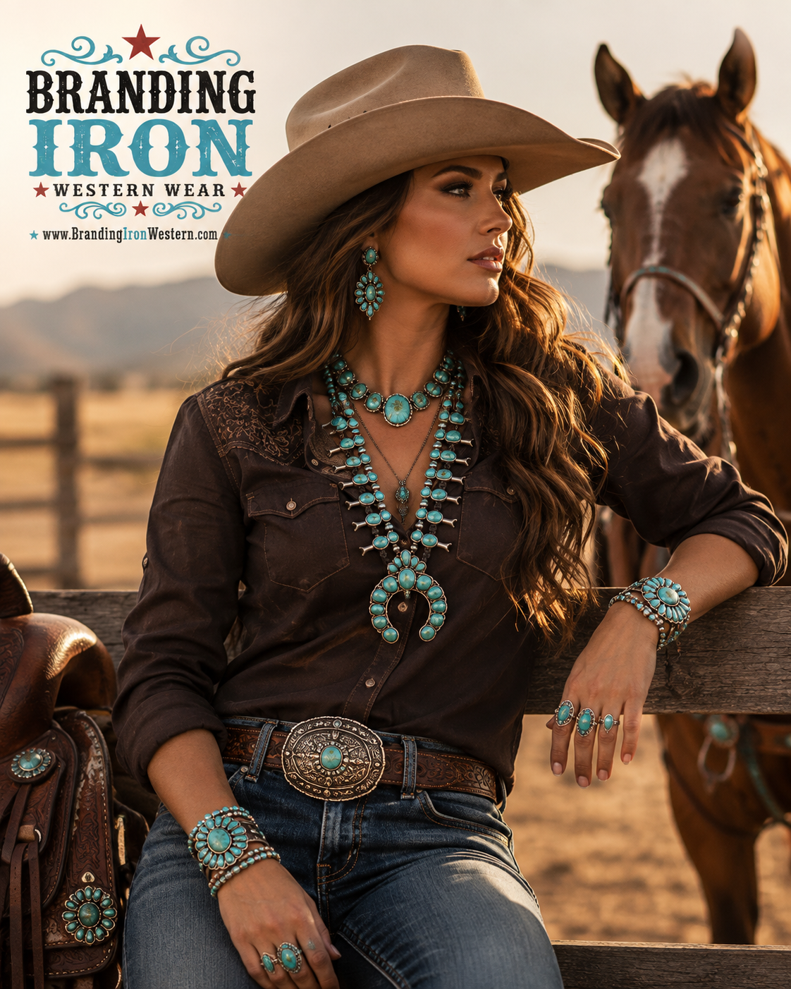 Branding Iron Western Wear Accessories