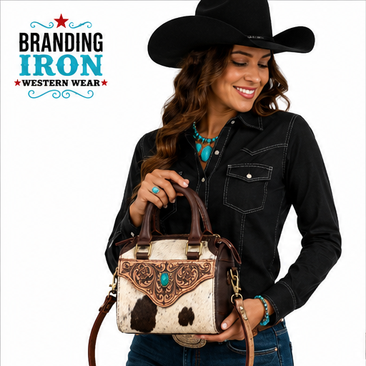Shania Speedy | Genuine Cowhide Western Handbag