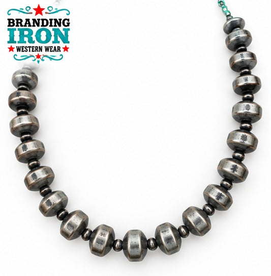 Silver Mesa Western Necklace | Branding Iron Western Wear
