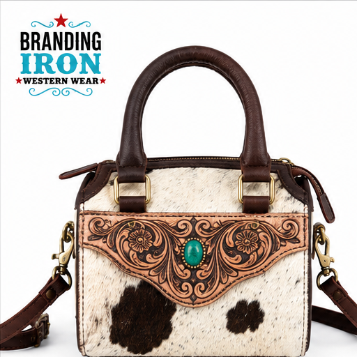 Shania Speedy | Genuine Cowhide Western Handbag