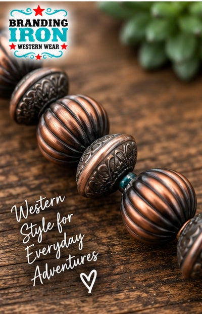 Copper Canyon Western Necklace | Branding Iron Western Wear