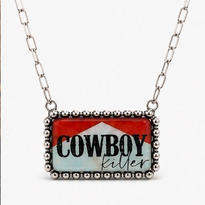 Cowboy Killer Necklace | Western Cowgirl Jewelry