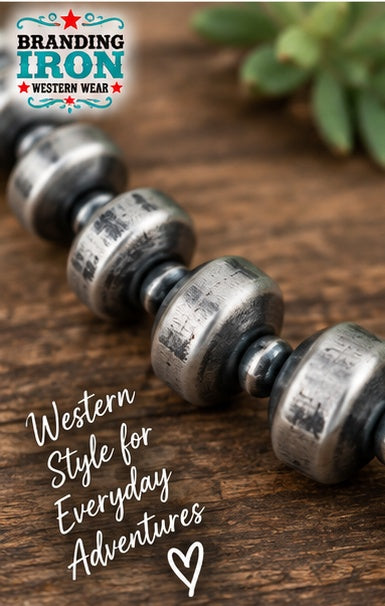 Silver Mesa Western Necklace | Branding Iron Western Wear
