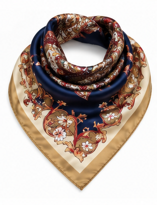 Midnight Paisley Wild Rag | Branding Iron Western Wear