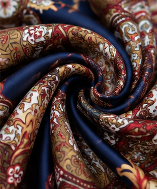 Midnight Paisley Wild Rag | Branding Iron Western Wear