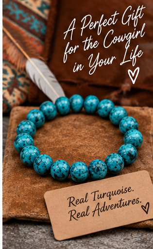 Genuine South African Turquoise Bracelet | Branding Iron