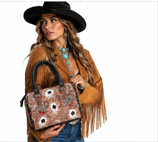 Lady Luck Western Handbag | Branding Iron Western Wear