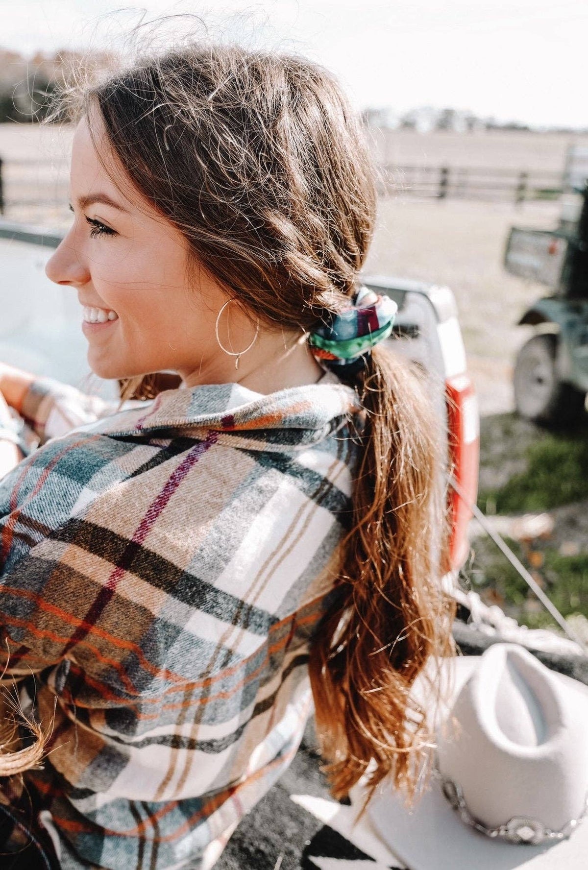 Cowboy Collage Stretchy Wrap