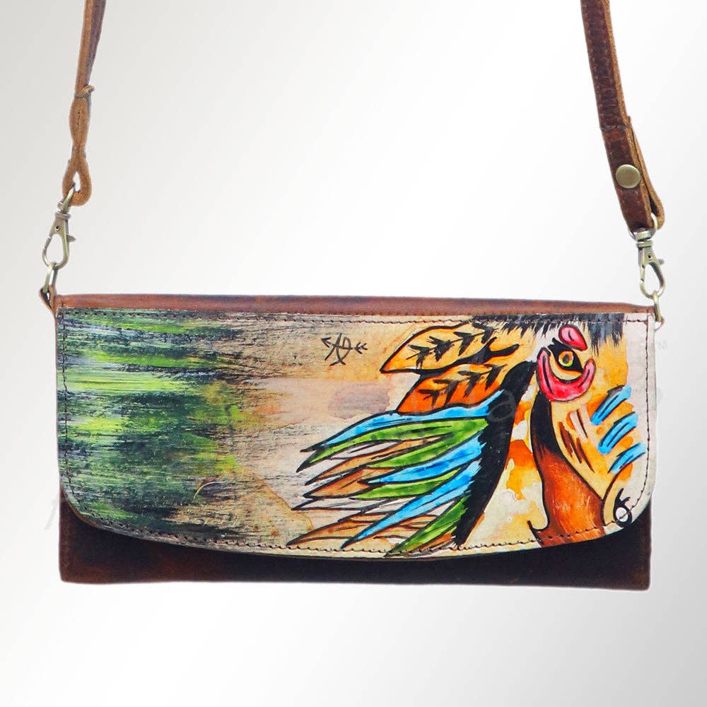 Wallet Genuine Western Leather Women Bag Betsy