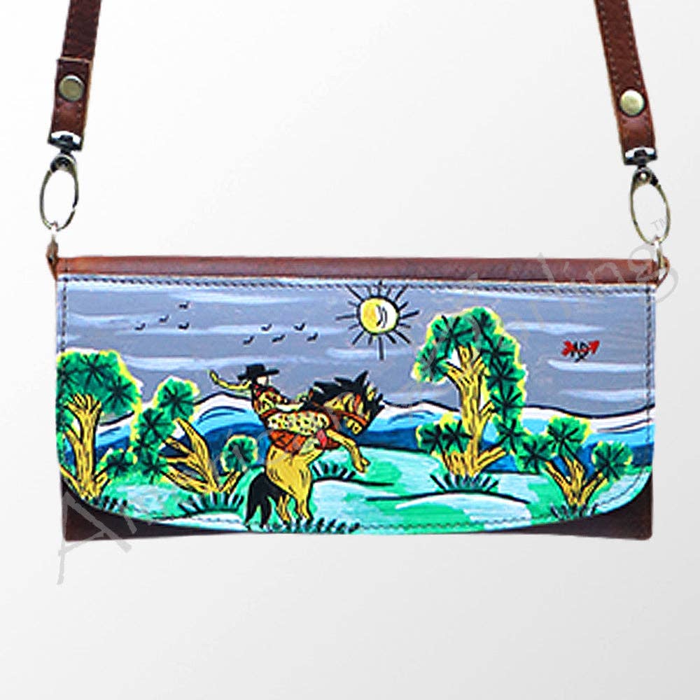 Wallet Genuine Western Leather Women Bag Betsy