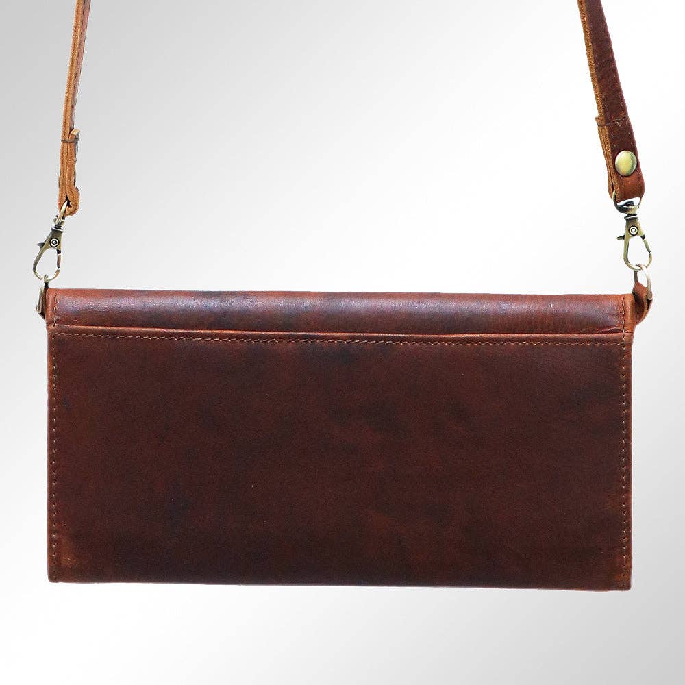 Wallet Genuine Western Leather Women Bag Betsy