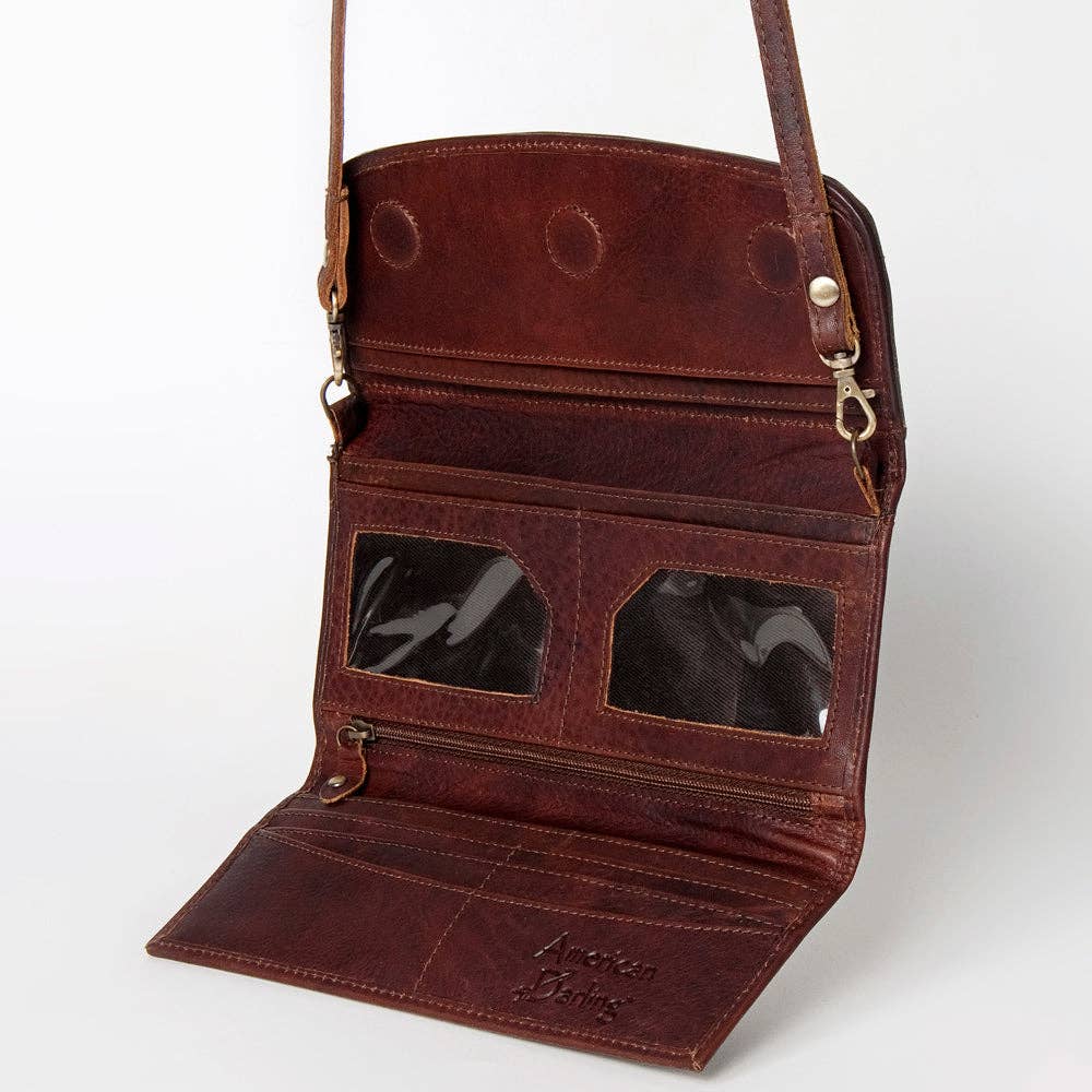 Wallet Genuine Western Leather Women Bag Betsy