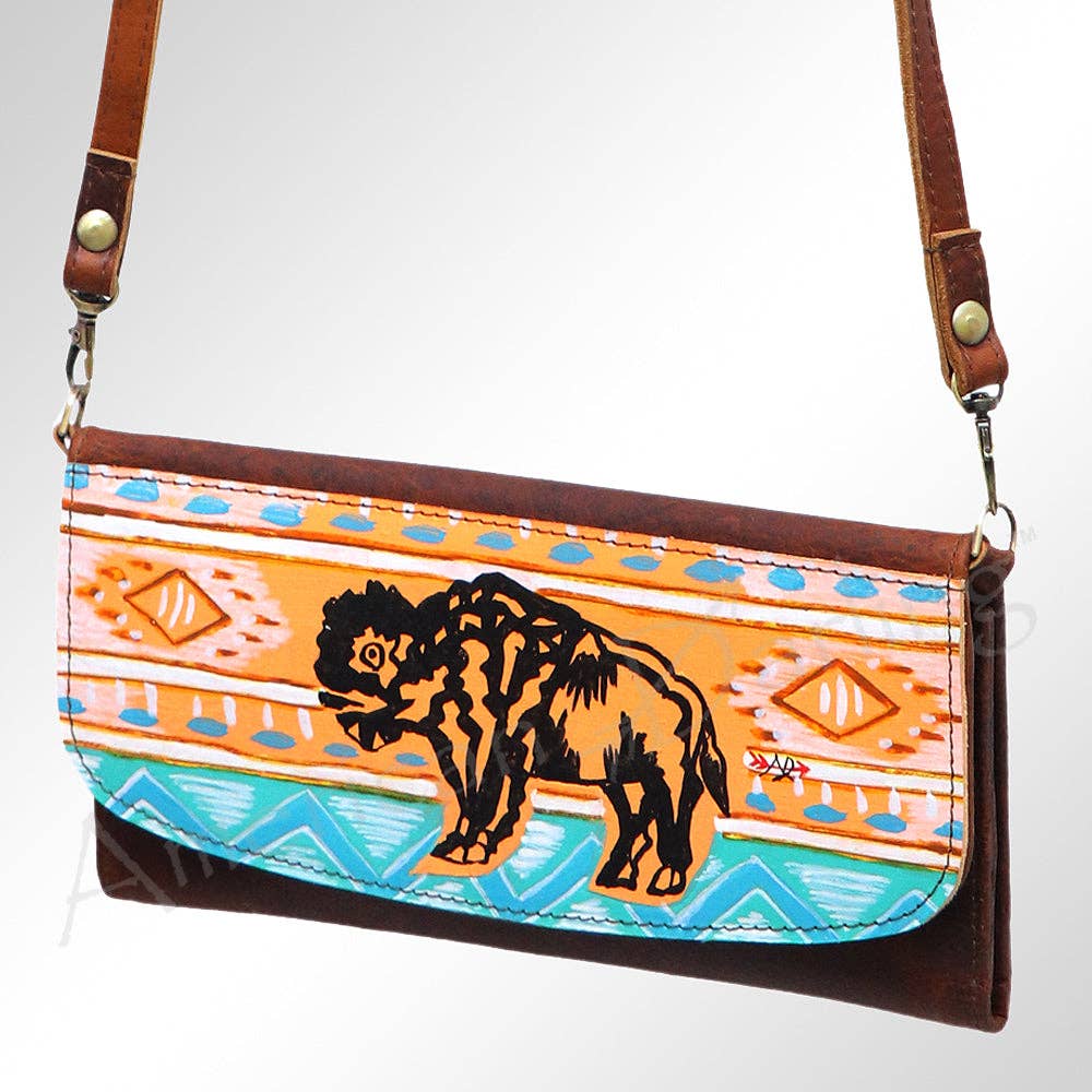Wallet Genuine Western Leather Women Bag Betsy