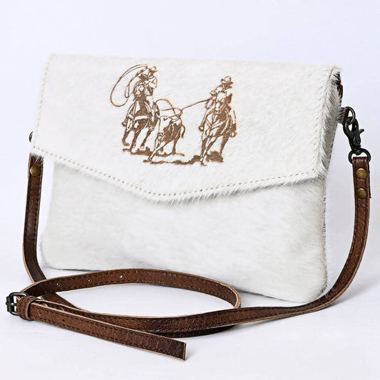 Envelope Hair-On Genuine Western Leather Women Bag Sally