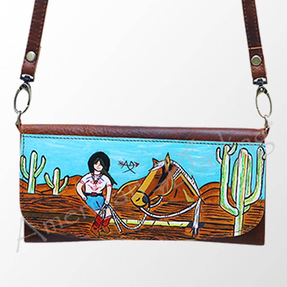 Wallet Genuine Western Leather Women Bag Betsy