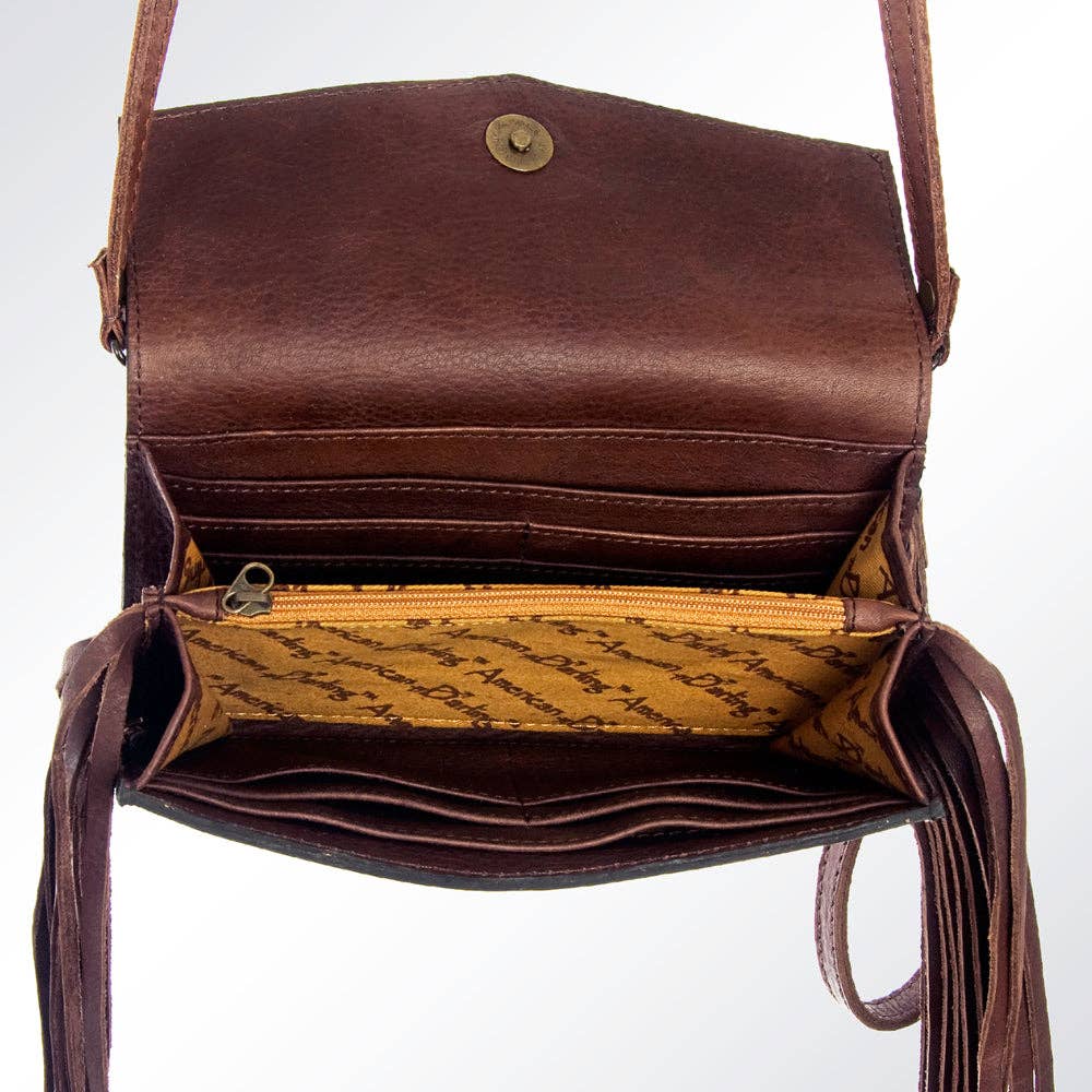 Wristlet Genuine Western Leather Women Bag