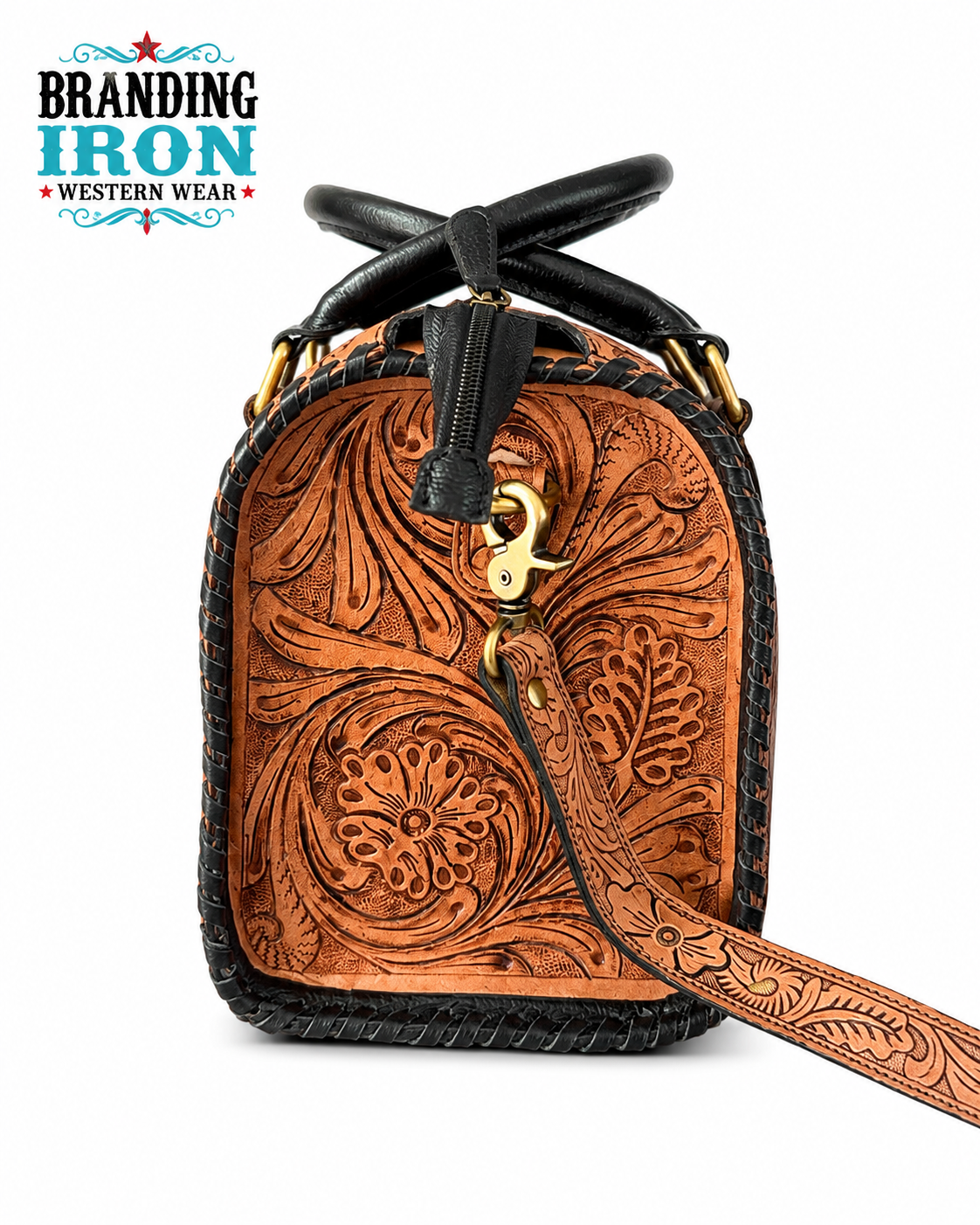 Pocket Aces Speedy | Tooled Leather Western Handbag