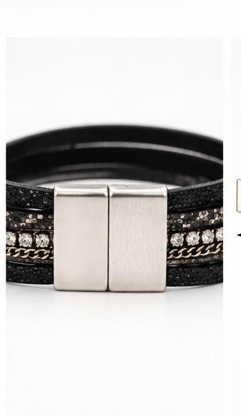 BLESSED Cross Magnetic Bracelet | Branding Iron Western Wear