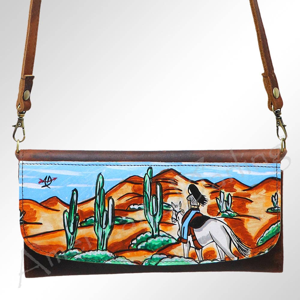 Wallet Genuine Western Leather Women Bag Betsy