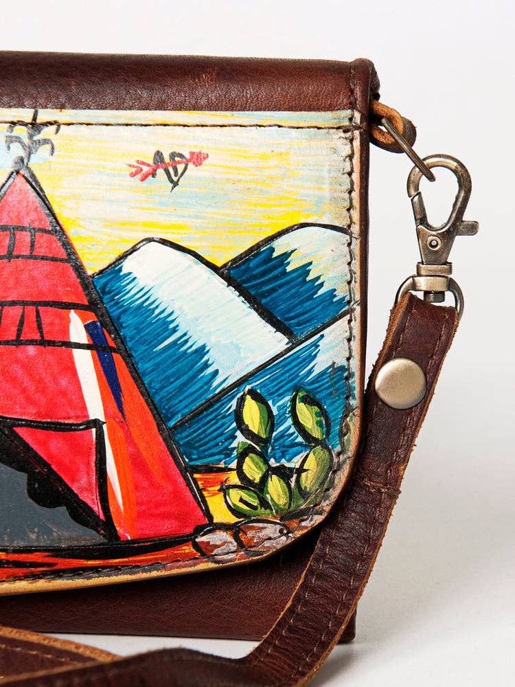 Wallet Genuine Western Leather Women Bag Betsy