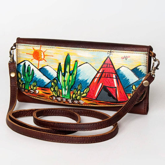 Wallet Genuine Western Leather Women Bag Betsy