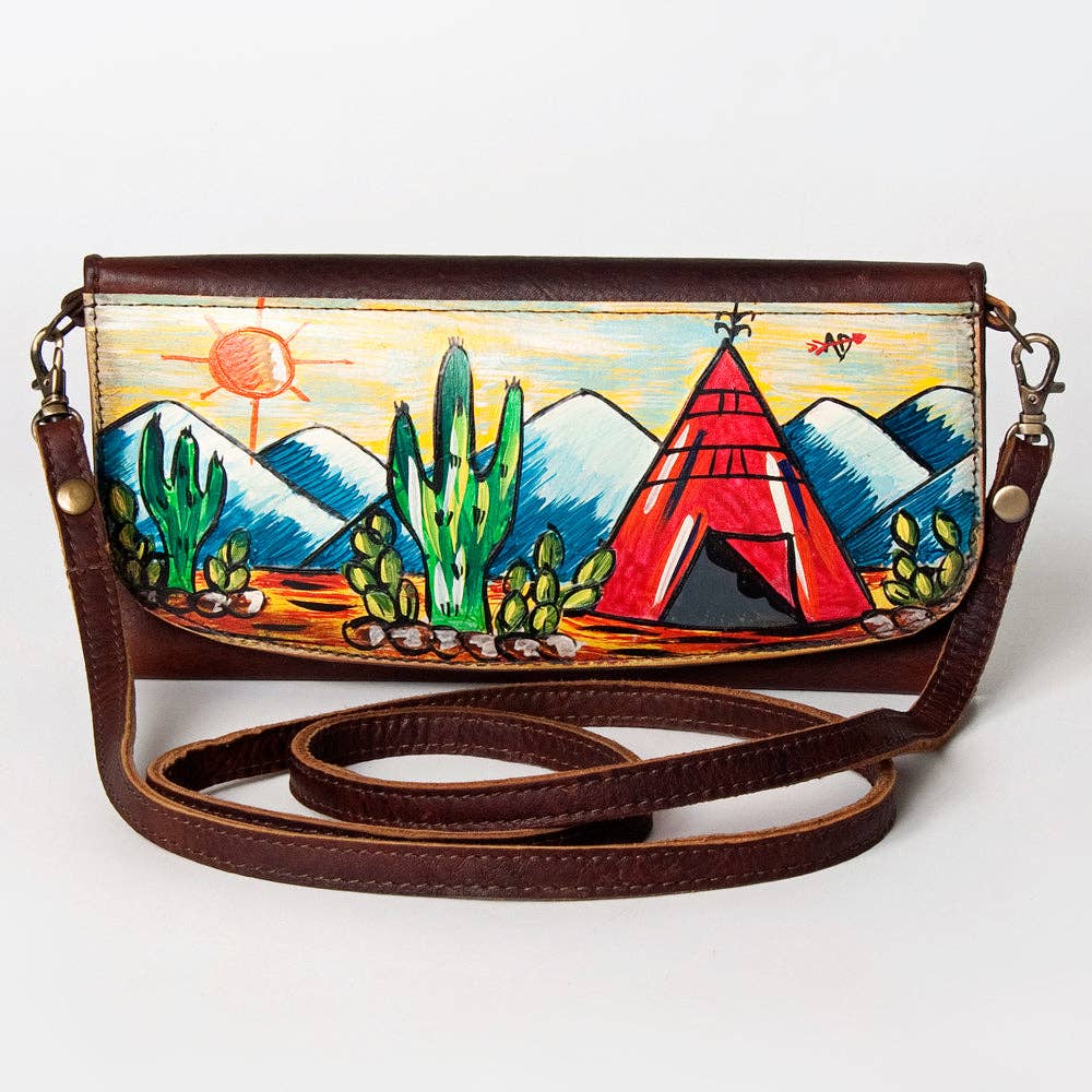 Wallet Genuine Western Leather Women Bag Betsy